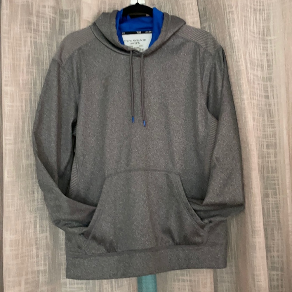 TEK GEAR Dry TEK Gray hoodie size small
